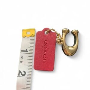 Authentic Coach Signature Bag Charm / Key Fob ✨